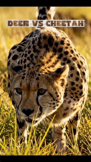 "Deer vs Cheetah Run for Survival",