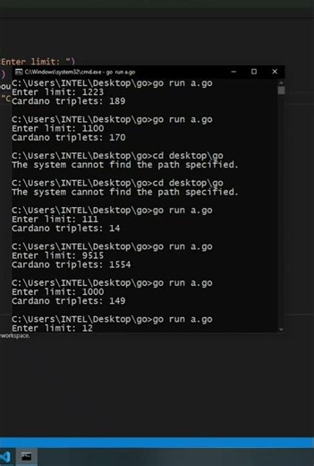 go | Euler project 'Cardano Triplets' | CodeLearning