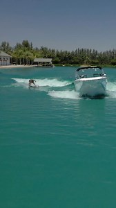 When you're late and the boat leaves the dock without you. | MasterCraft Boat Company
