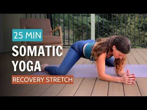 25 Min Somatic Yoga | Full Body Stretch For Recovery & Relaxation