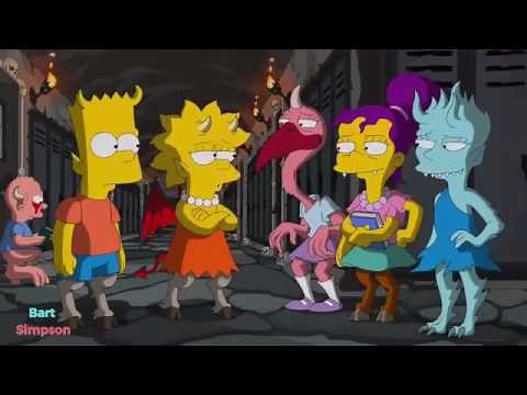 Bart goes to hell school