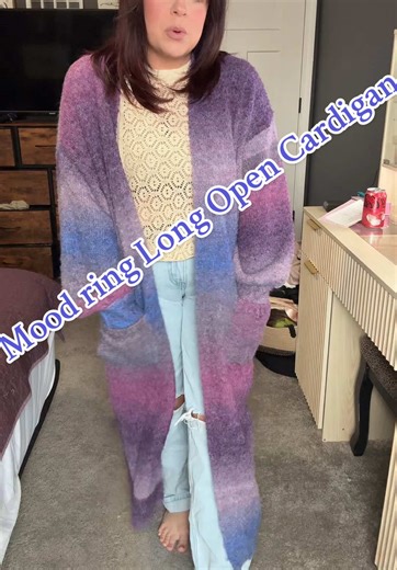 Ombré Open Cardigan: Style Inspiration from Fashion Nova