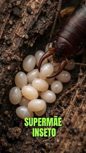 Curiosidade – Supermãe do Mundo Inseto ✂️ #insetos #entomologia #curiosidades #biologia #plantas
