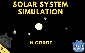 Godot 3D 中文教程：在 Godot 中模拟整个太阳系和行星