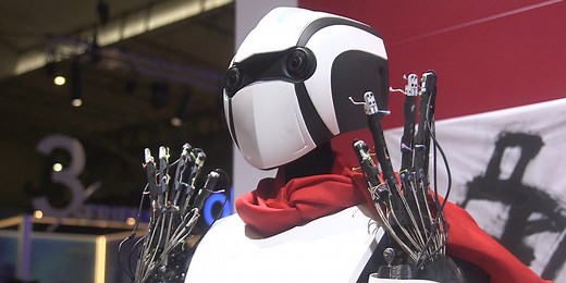 This 5G humanoid robot could complete dangerous tasks for humans