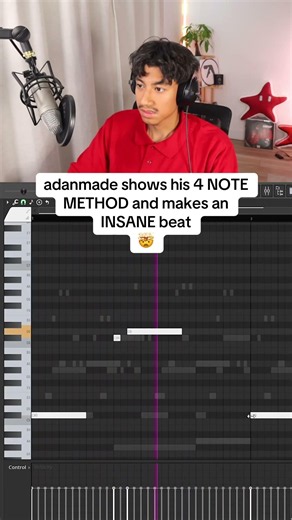 4 NOTE METHOD 🤯 #flstudio #musicproducer #adanmade