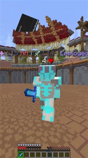 The best texture pack for PvP #minecraft #gaming #shorts #pvp #mcpvp