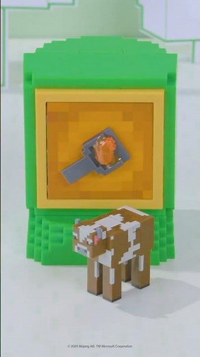 Cooked to pixel perfection. 🥩 Straight from the furnace to your inventory. #Miniverse #Minecraft