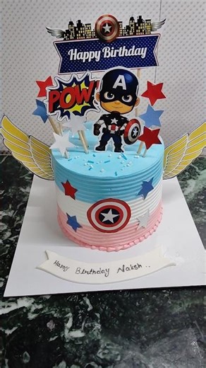 superman cake 🥰#cake #birthdaycake