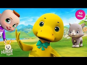 Six Little Ducks + More Kids Songs | Nursery Rhymes Playlist for Children | MiniBus
