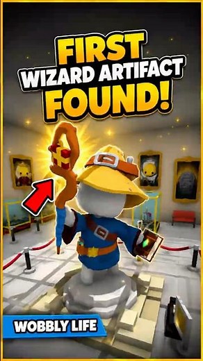 How to Get the Wizard Staff 🪄 | First Wizard Artifact | Wobbly Life