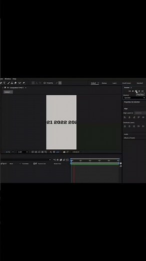 Scroll left to right Text Animation in Adobe After Effect 2026