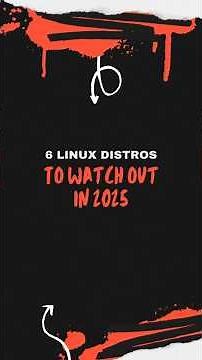 Top 5 Linux Distros to Watch in 2025 #linux #linuxlover #linuxdistro#linux2025 #linuxdistros