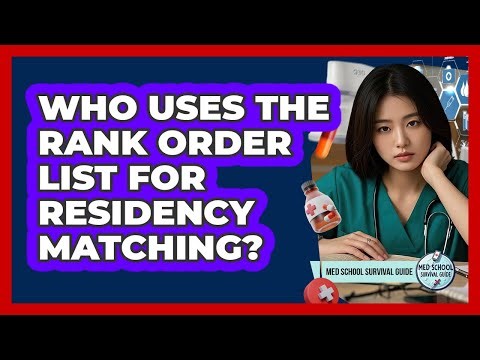 Who Uses The Rank Order List For Residency Matching?
