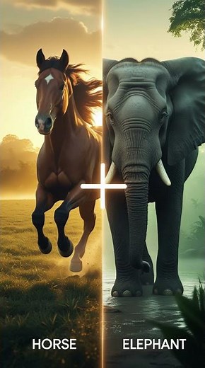 Discover Unique Hybrid Animals with AI - How to Create Hybrid Animal Video #shorts