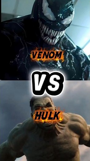Venom vs Hulk 💥 Ultimate Battle | Who Would Win?