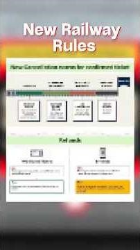 Indian Railways HUGE Rule Change 2026 🤯 (Don't Lose Your Money!)