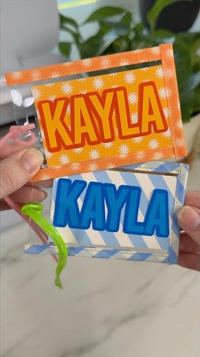 I Made These $1 Luggage Tags with Scrap Vinyk ✈️