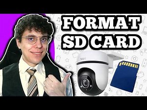 How To Fix Tapo Camera SD Card Not Formatting