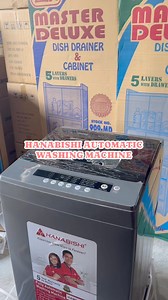 9.6K views · 17 reactions | HANABISHI AUTOMATIC WASHING MACHINE 7.5KGS | Bataan Durabox/Appliances Supplier By Lucky MBE | Facebook
