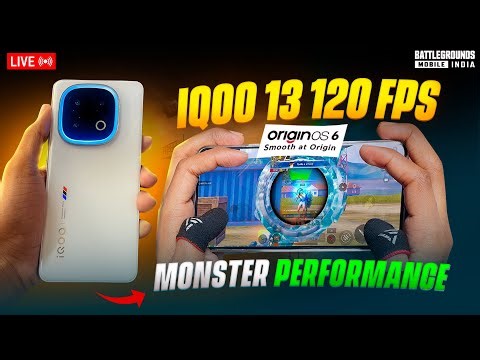 iQOO 13 BGMI 120FPS LIVE TEST | Monster Performance + Lag vs Smooth Check