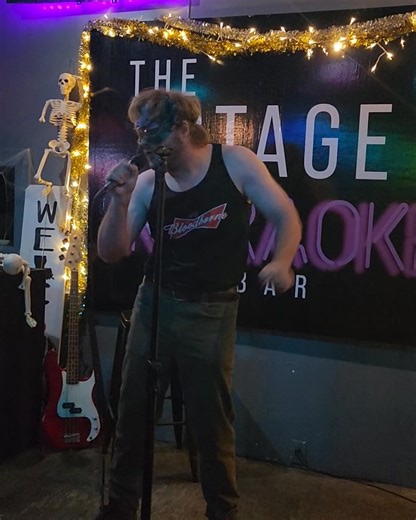 1st Masked Contestant is Jack-o-Lantern!!! | The Stage Karaoke Bar