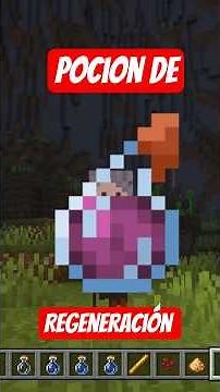 Como Hacer Una Pocion De regeneración En #minecraft