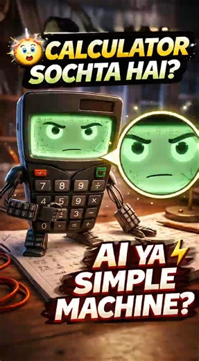 Calculator Ka Secret! 😲#Calculator#Science #HindiFacts #electronicsbasics #animationvideo #facts