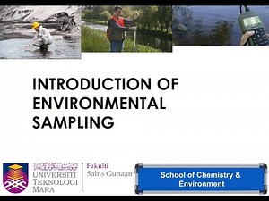 INTRODUCTION OF ENVIRONMENTAL SAMPLING
