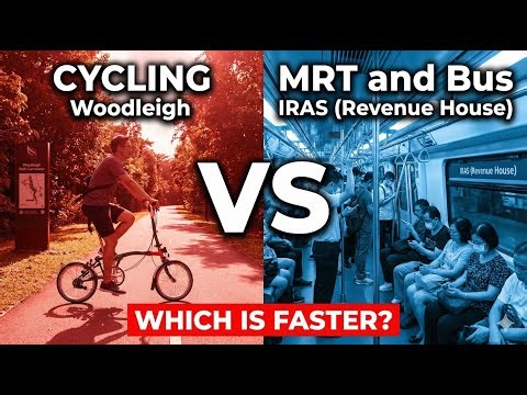 Commute Timed : Bidadari Community Centre to IRAS (Revenue House)