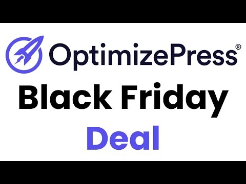 OptimizePress Black Friday Deal: Get it Now !