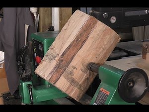 278 Wood-turning your first bowl on a large standard lathe for new starts and beginners