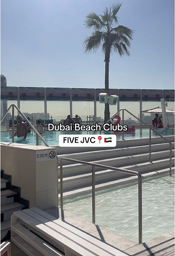 @FIVE Jumeirah Village @fivejumeirahvillage @La Dolce Vita Entertainment Dubai Beach Club - FIVE JVC📍 #viral #fyp #livingindubai #movedtodubai #dubaifood #movingabroad