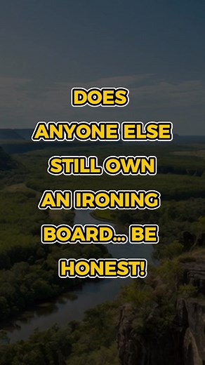 Some things never go out of style — like a good ironing board. 👕 #fblifestyle | Back In The Day