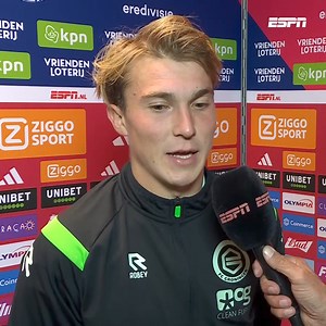 🚍 Jorg Schreuders zit straks, ondanks de nederlaag, niet chagrijnig in de bus: 🗣️ "In de Arena gescoord, dat is niet iets wat heel veel mensen kunnen zeggen." | ESPN NL