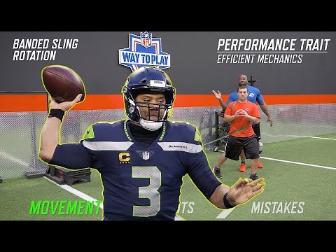 QB Mechanics Drills to play like Russell Wilson | Way to Play