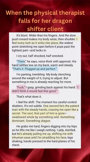 Double stuffed by Daphne Leigh ❤️‍🔥 Use code FIRSTMONTHFREE to read for FREE on ream! 🔗 in pinned post! #Dragonshifter #bookrecs #angstyromance #spicyromance | Author Daphne Leigh