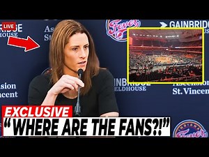 Stephanie White EXPLODES As Only 100 Fans Show Up To Fever vs Lynx After Caitlin Clark Injury SHOCK!