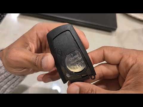 Bmw F10 E70 F30 key fob battery replacement