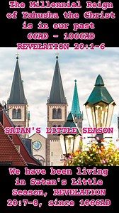 We have been living in Satan's Little Season, REVELATION 20:1-6, since 1066AD. The Millennial Reign of Yahusha the Christ is in our past (66AD - 1066AD). The overwhelming majority of the architecture has been destroyed. Europe kept most of its architecture intact. The remaining architecture found worldwide was repurposed. #thereignisinourpast #satanslittleseason #millenialreign #YAHUAH #Yahusha | The Millennial Reign is in our past
