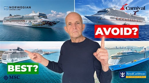 I tested the world's top 4 cruise lines 🚢