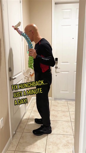 Fix Hunchback…Just a Minute a Day! Dr. Mandell | posture corrector