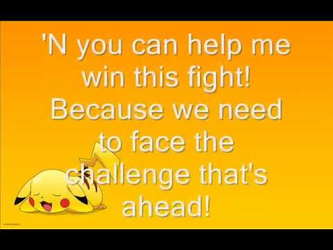 Pokemon - Pikachu (I Choose You) Lyrics