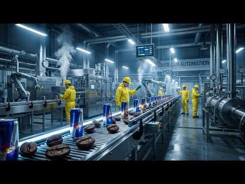 How Coffee Waste Becomes Energy Drinks: Inside a US Caffeine Factory