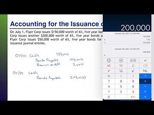Practice Problem BOND-02: Accounting for the Issuance of Bonds
