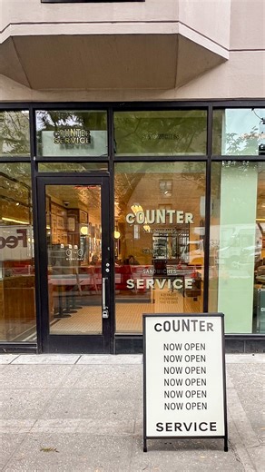 Counter Service on Instagram: "Hey Upper East Siders 👋 Counter Service UES has officially arrived. Now sandwiching at the corner of 70th and 1st from 8am - 8pm, 7 days a week."