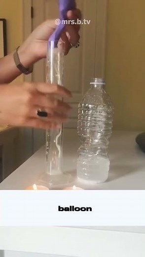 Extinguishing candles with CO2