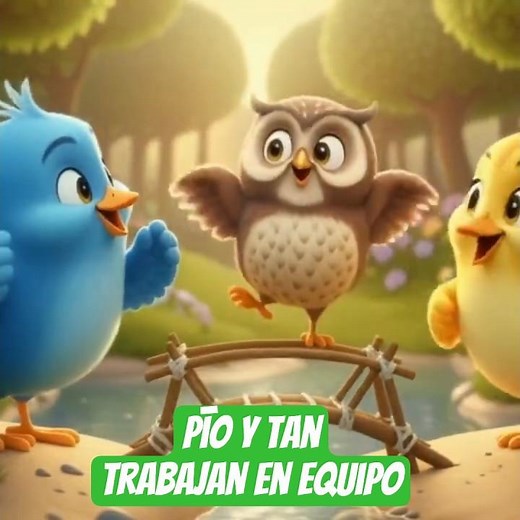 🐦Pío and Tan Learn to Resolve Conflicts! 🤝 / Inspiring Story for Children / 3D