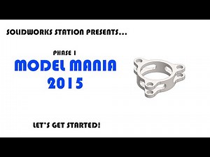 Solidworks Station Model Mania 2015 Phase 1