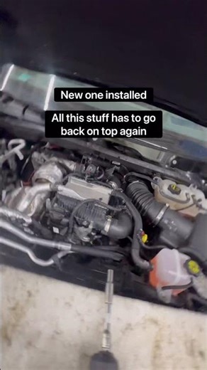 2023 Chevy Silverado 3.0L fuel injector harness replacement #P0203#automotivetechnician#dieseltech